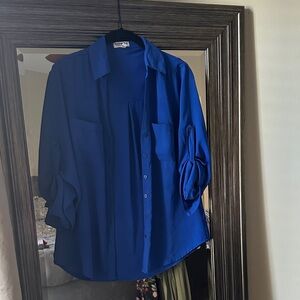 Express Royal Blue and Striped Portofino Shirt Bundle